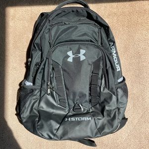 Black Under Armour Storm backpack